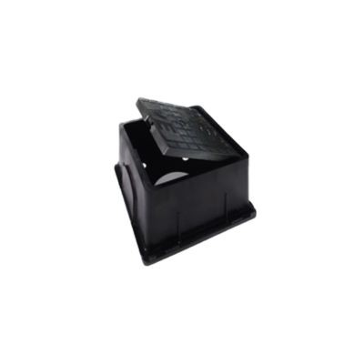 Caja plástica para válvula esclusa sin losa          