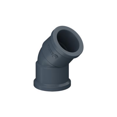 Codo a 45º Junta Pegar